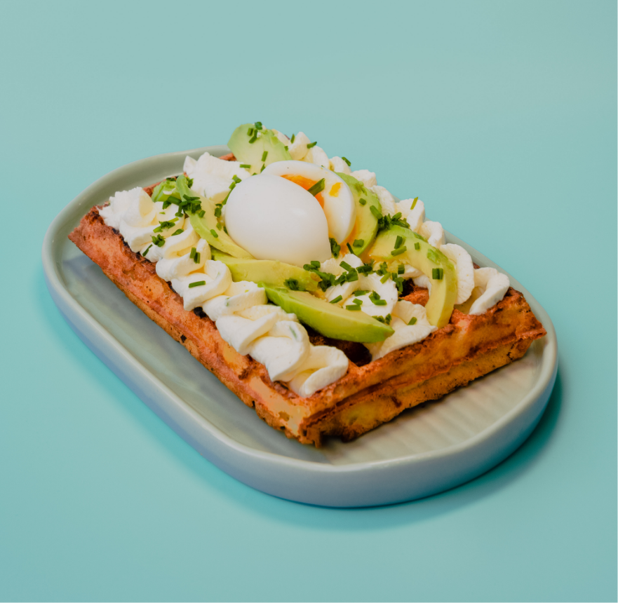 gaufre salé avocado ballanger